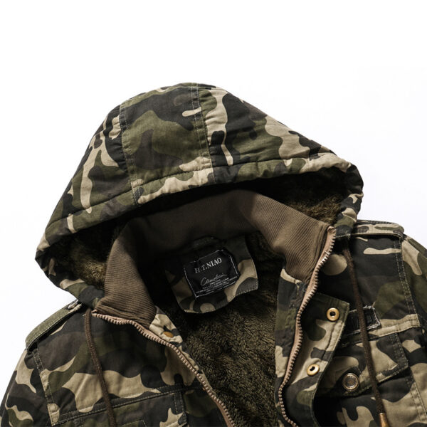 Casual Men's Jacket Camouflage Printed Outerwear - Image 2